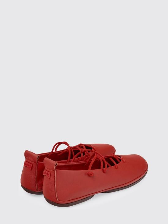 26SS 캠퍼 플랫 슈즈 K201835 006 RIGHT NINA 0 Red - CAMPER