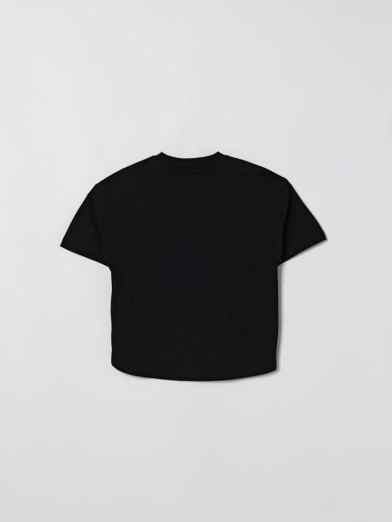 26SS [키즈] 팜앤젤스 티셔츠 PBAA002S26JER004 110 Black - PALM ANGELS