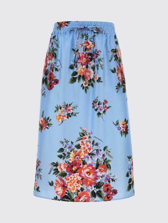 26SS 돌체앤가바나 플라워 부케 미디 스커트 F4DCGTIS11I HC5ZO Multicolor - DOLCE & GABBANA