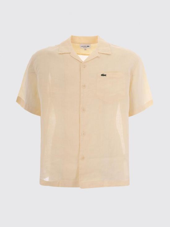 26SS 라코스테 반팔 셔츠 CH2339 056 Beige - LACOSTE