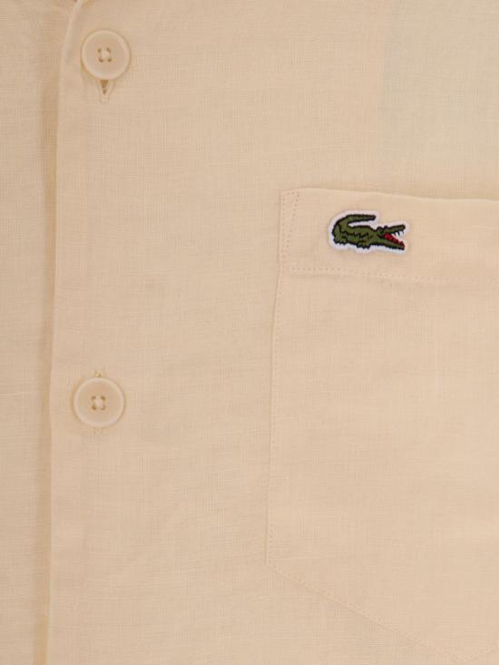 26SS 라코스테 반팔 셔츠 CH2339 056 Beige - LACOSTE