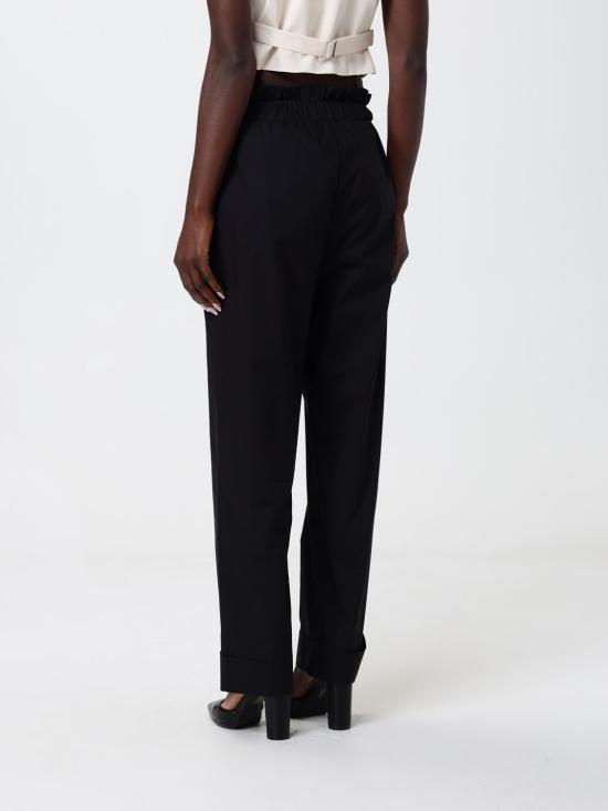 26SS 리우조 스트레이트 팬츠 CA6249TS246 22222 Black - LIU JO