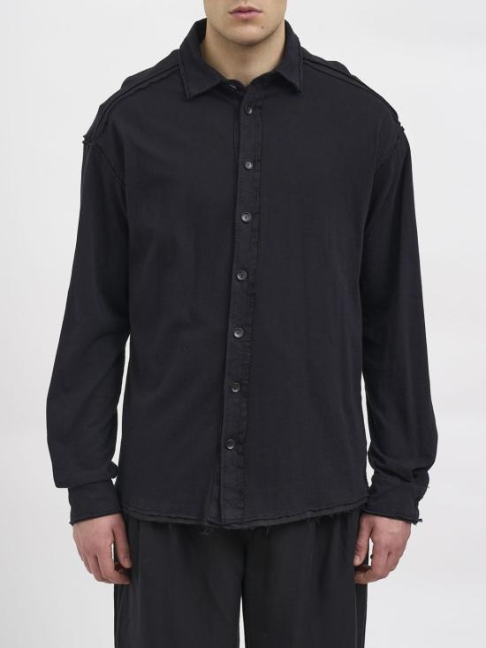 26SS 안드레아 야코브 긴팔 셔츠 26MGUW16 09 Black