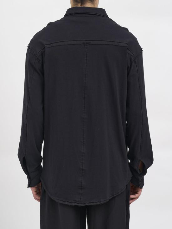 26SS 안드레아 야코브 긴팔 셔츠 26MGUW16 09 Black - ANDREA YA'AQOV