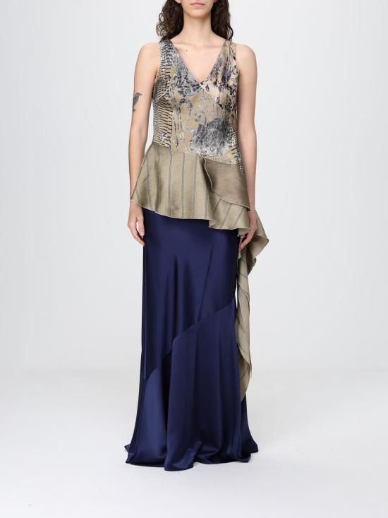 26SS 안토니오 마라스 민소매 티셔츠 MCOR158 FG7SB Gold