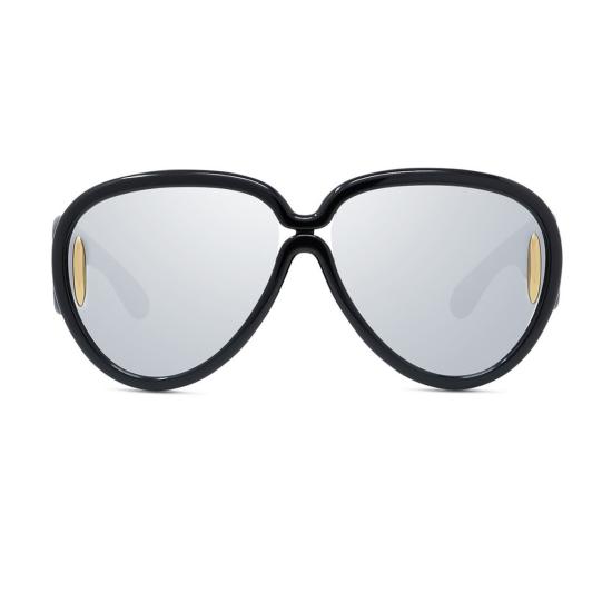  로에베 안경 LW40132 I 아나그램 01 C 선글라스 블랙 - LOEWE