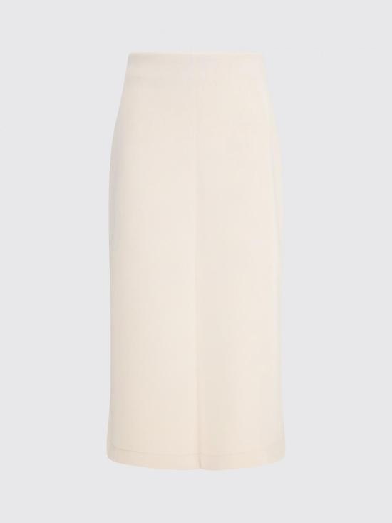 26SS 파비아나 필리피 미디 스커트 GND266F390L749 0145 Butter - FABIANA FILIPPI