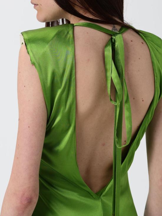 26SS 엘리자베타프랜치 롱 원피스 ABR2461E2 EV3 Green - ELISABETTA FRANCHI