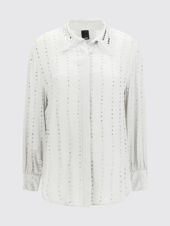 26SS 핑코 블라우스 106238A31F I18 Grey - PINKO