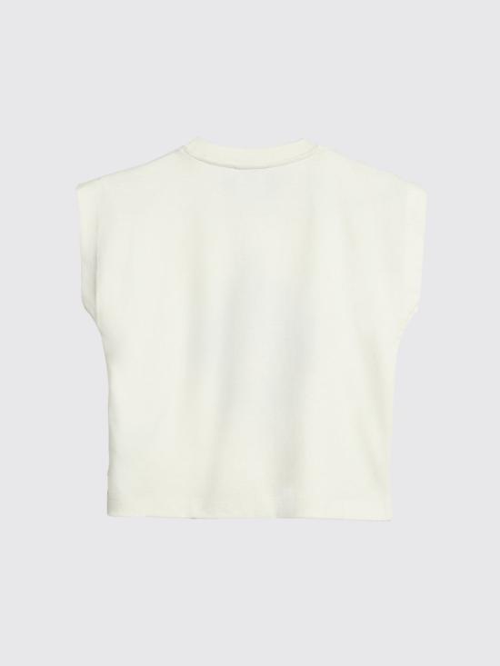 26SS [키즈] 컨트리 오브 밀란 티셔츠 S6CMJGTH070 412 White - COUNTY OF MILAN