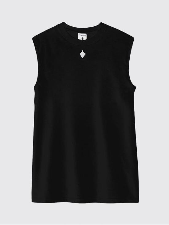 26SS 컨트리 오브 밀란 민소매 티셔츠 S6CMMATH098 110 Black - COUNTY OF MILAN