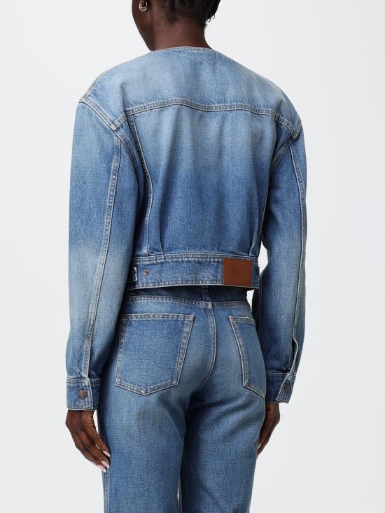 26SS 끌로에 데님 자켓 CH26UDV10153 40C Blue - CHLOE