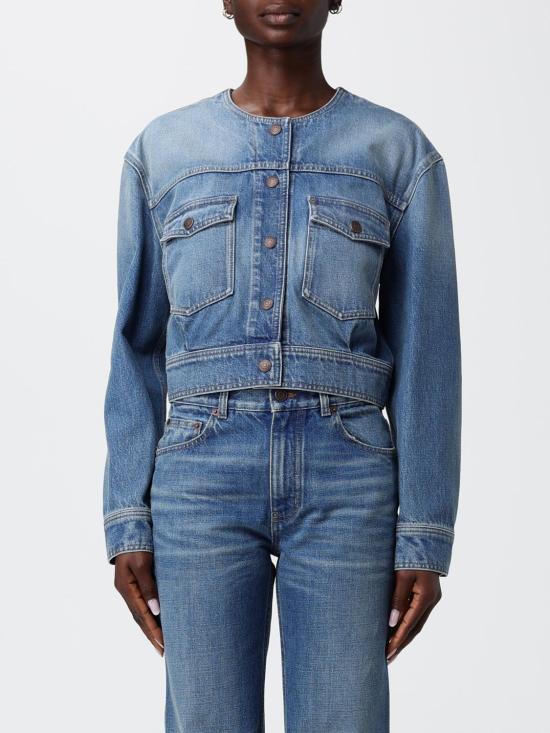 26SS 끌로에 데님 자켓 CH26UDV10153 40C Blue