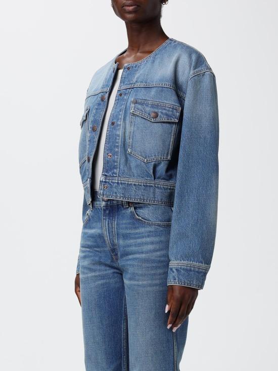 26SS 끌로에 데님 자켓 CH26UDV10153 40C Blue - CHLOE