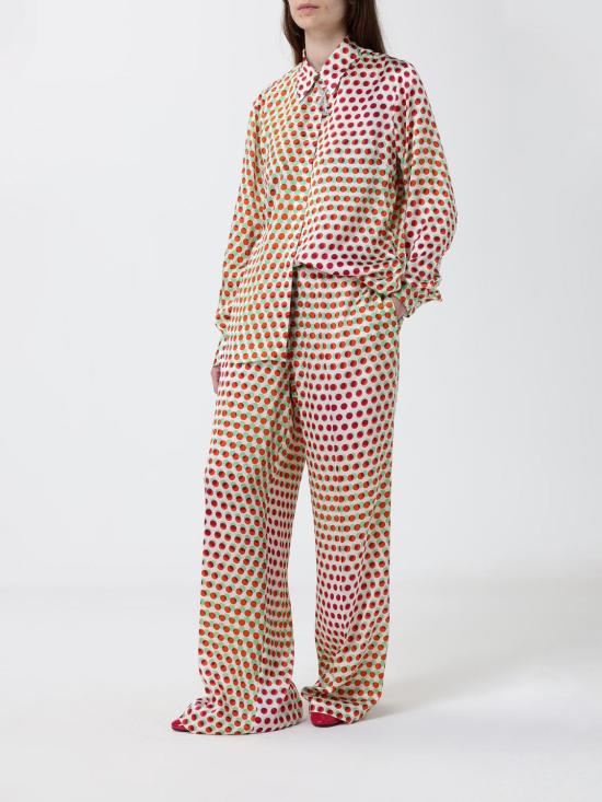 26SS 드리스 반 노튼 팔라초 팬츠 2610109143142 005 Ecru - DRIES VAN NOTEN