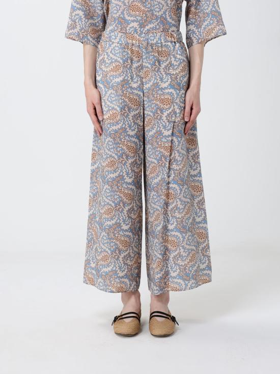 26SS 위켄드막스마라 팔라초 팬츠 2615131132600 011 Gnawed Blue