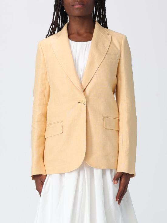 26SS 위켄드막스마라 수트 자켓 2615041072600 027 Yellow