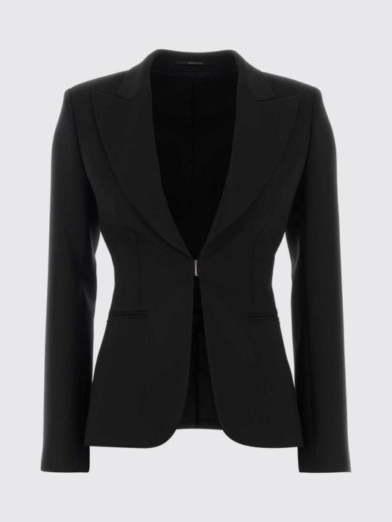 26SS 구찌 테크니컬 스트레치 울 재킷 864253ZAUPG 1000 Black - GUCCI