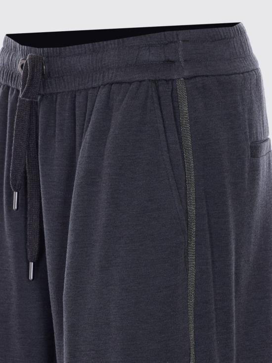 26SS 브루넬로 쿠치넬리 스트레이트 팬츠 MD828SM689 C9142 Black - BRUNELLO CUCINELLI