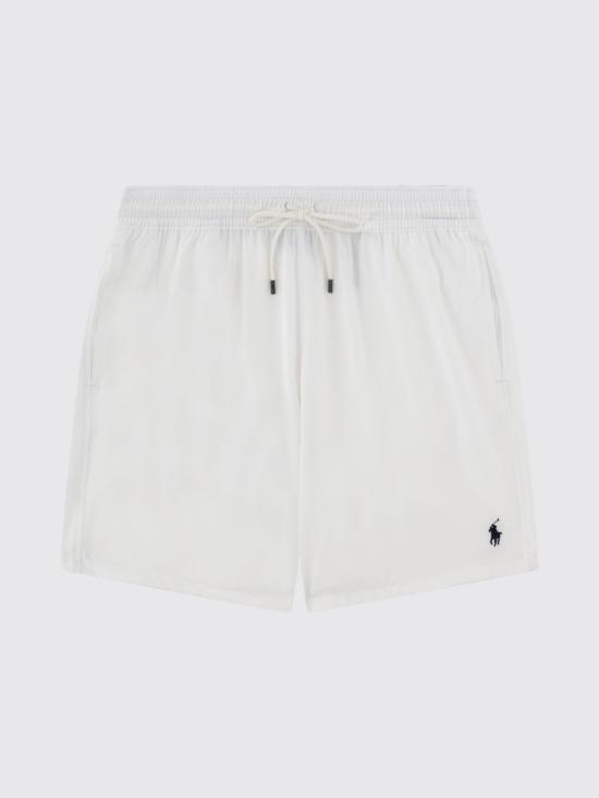 26SS 폴로 랄프로렌 포니 자수 스윔 쇼츠 710957782 014 White - POLO RALPH LAUREN