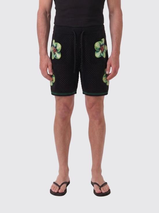 26SS 카사블랑카 숏팬츠 MSS26KW1317 01 Black