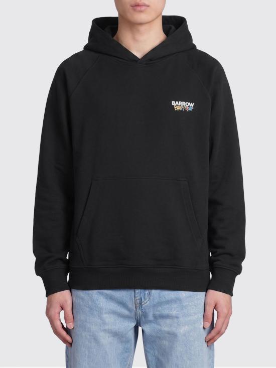 26SS 바로우 후드 티셔츠 S6BWUAHS075 110 Black