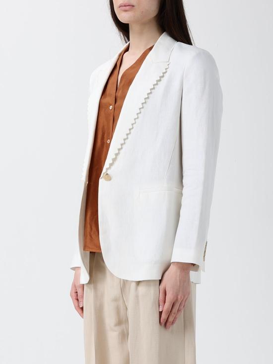 26SS 포르테포르테 수트 자켓 14825BISMYJACKET 0004 White - FORTE FORTE