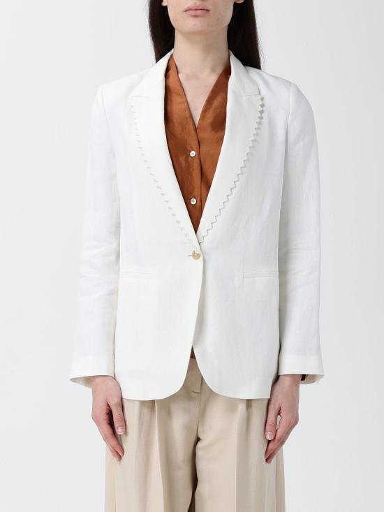 26SS 포르테포르테 수트 자켓 14825BISMYJACKET 0004 White