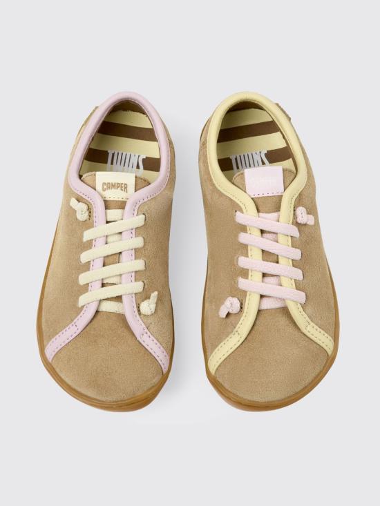 26SS [키즈] 캠퍼 스니커즈 K800663 003 TWINS 0 Brown - CAMPER