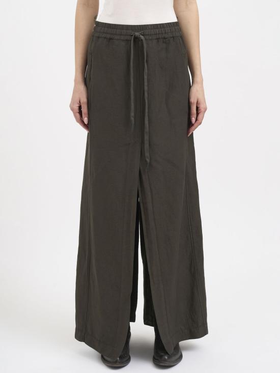 26SS 안드레아 야코브 롱 스커트 26WSFT77 01 Brown