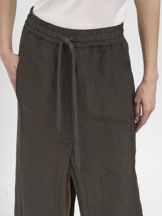 26SS 안드레아 야코브 롱 스커트 26WSFT77 01 Brown - ANDREA YA'AQOV