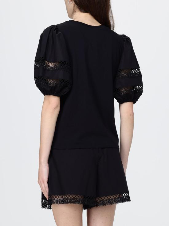 26SS 트윈셋 반팔 티셔츠 261TT2260 00006 Black - TWINSET