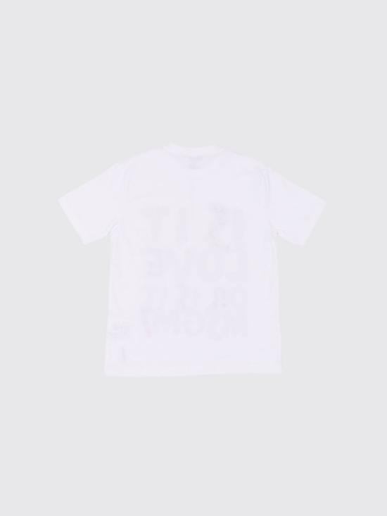 26SS [키즈] 엠에스지엠 티셔츠 MSJGTH091 001 White - MSGM