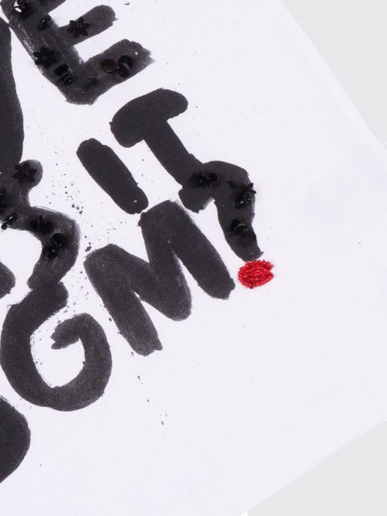 26SS [키즈] 엠에스지엠 티셔츠 MSJGTH091 001 White - MSGM