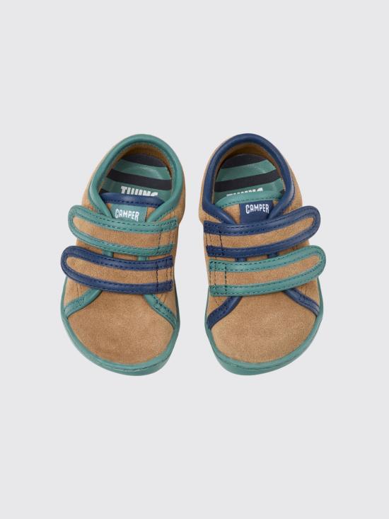 26SS [키즈] 캠퍼 스니커즈 K800666 006 TWINS 0 Brown - CAMPER