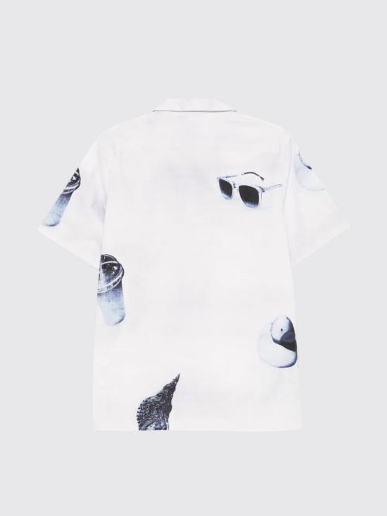 26SS 폴 스미스 반팔 셔츠 M2R695UV22653 74 Grey - PAUL SMITH