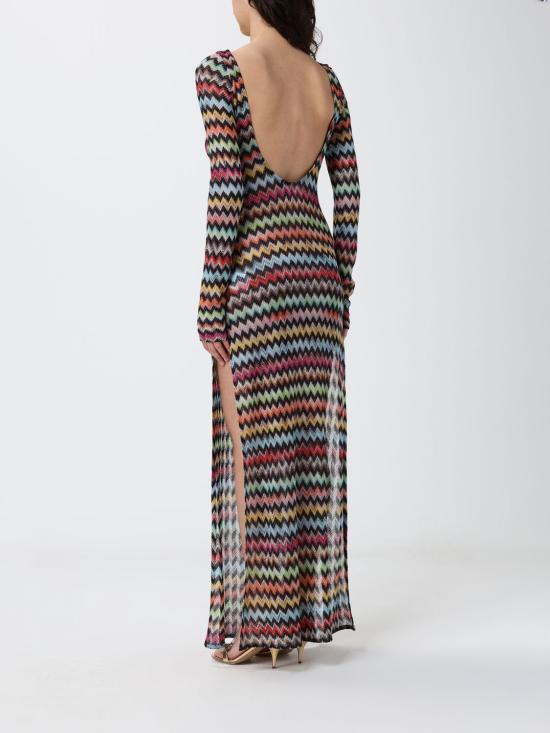 26SS 미소니 롱 원피스 MC26SQ03BR014J SM9YL Black - MISSONI