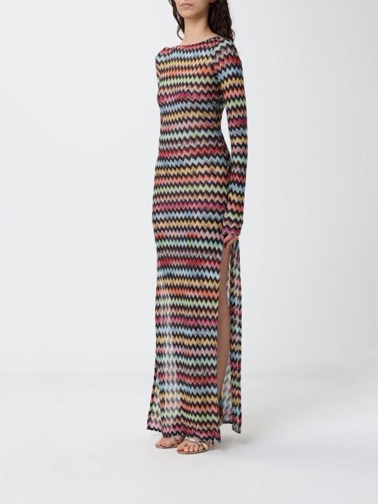 26SS 미소니 롱 원피스 MC26SQ03BR014J SM9YL Black - MISSONI
