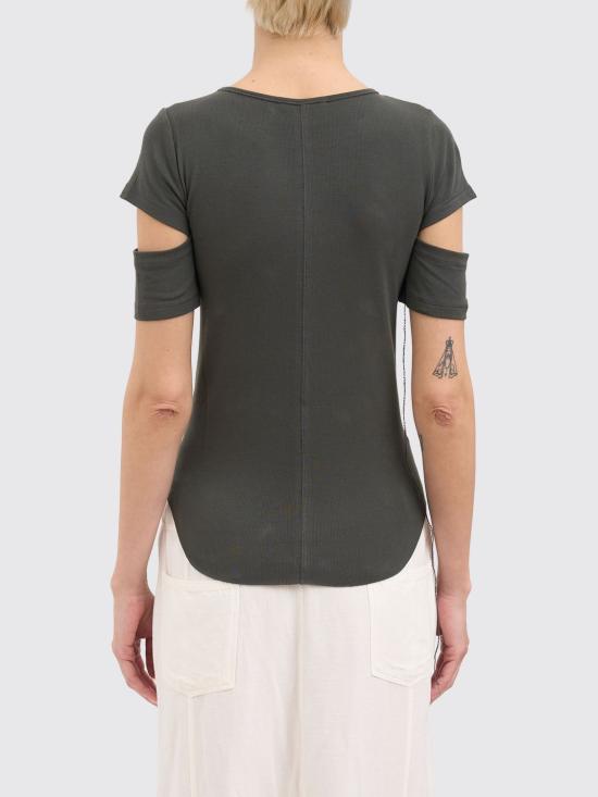 26SS 안드레아 야코브 반팔 티셔츠 26WTIB43 01 Brown - ANDREA YA'AQOV