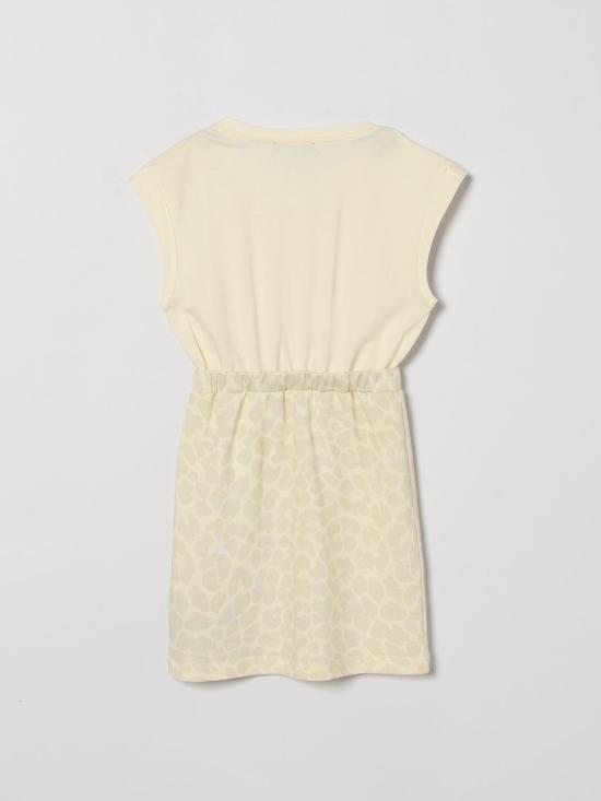 26SS [키즈] 발망 원피스 BY1C12Z3762 102BG Ivory - BALMAIN