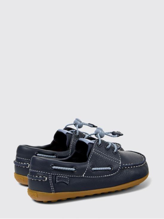26SS [키즈] 캠퍼 모카신 K800689 002 PEU 0 Blue - CAMPER