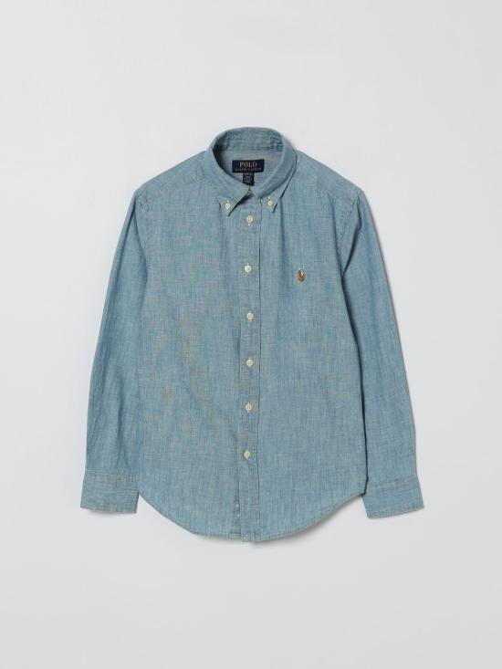 26SS [키즈] 폴로 랄프로렌 셔츠 323703283 001 Blue