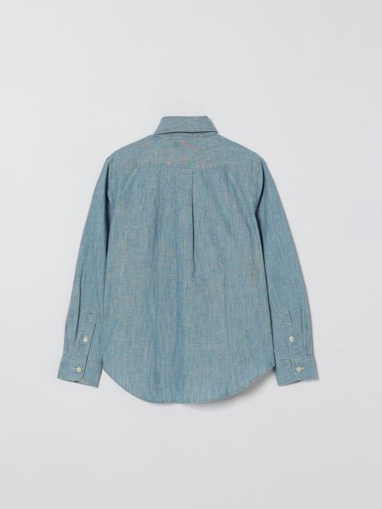 26SS [키즈] 폴로 랄프로렌 셔츠 323703283 001 Blue - POLO RALPH LAUREN