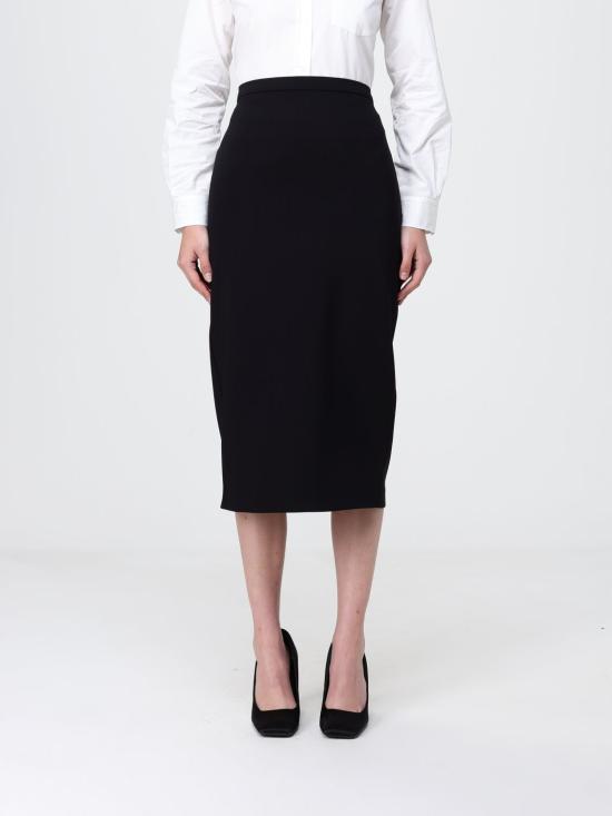 26SS 막스마라 미디 스커트 2611101051600 003 Black