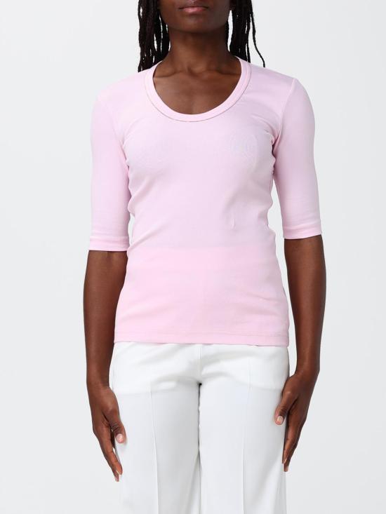 26SS 파비아나 필리피 반팔 티셔츠 JED266F603L896 2202 Cyclamen