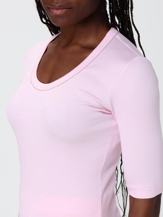 26SS 파비아나 필리피 반팔 티셔츠 JED266F603L896 2202 Cyclamen - FABIANA FILIPPI