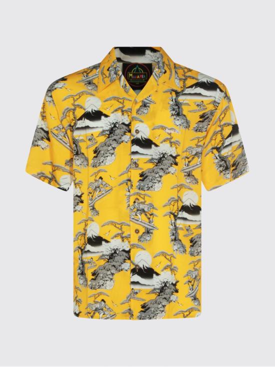 26SS 마우나케아 반팔 셔츠 MKU142 YN Yellow - MAUNA KEA