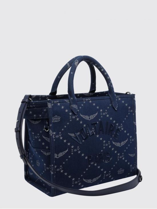 26SS 자딕앤볼테르 토트백 LWBA04248 415 Blue - ZADIG & VOLTAIRE