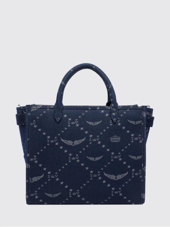 26SS 자딕앤볼테르 토트백 LWBA04248 415 Blue - ZADIG & VOLTAIRE