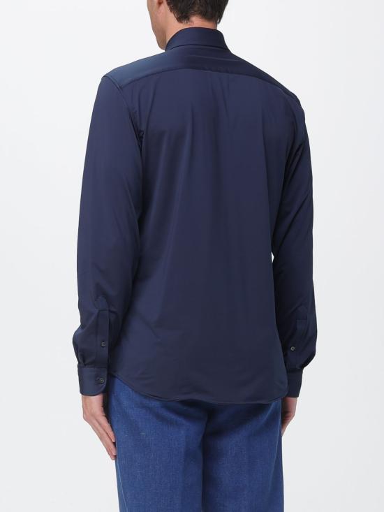 26SS 페이 긴팔 셔츠 NCMA152265SZBJ U807 Navy - FAY